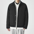 Men Lapel Down Jacket
