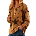 Ladies Casual Hooded Christmas Sweater