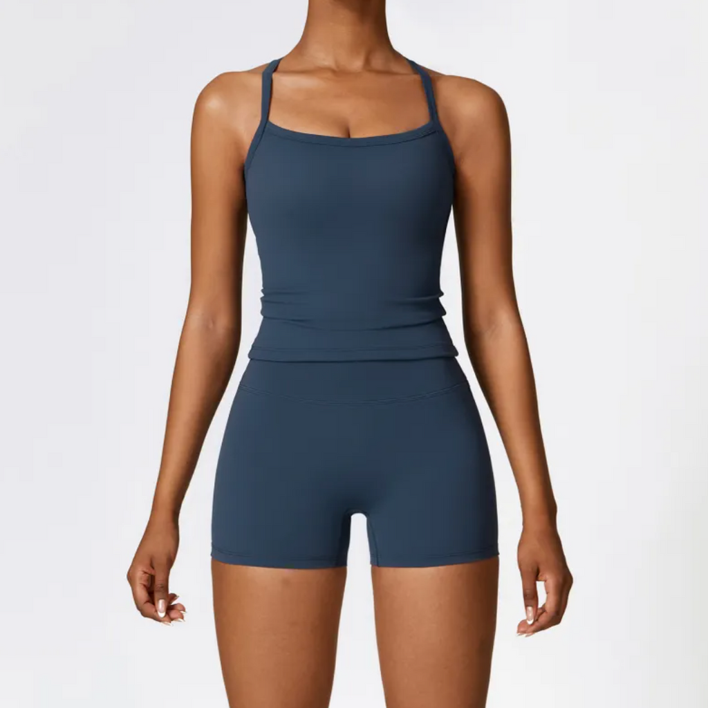 Women Brushed Fit Yoga Set