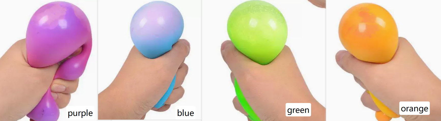 GlowSqueeze Sticky Ball Toy