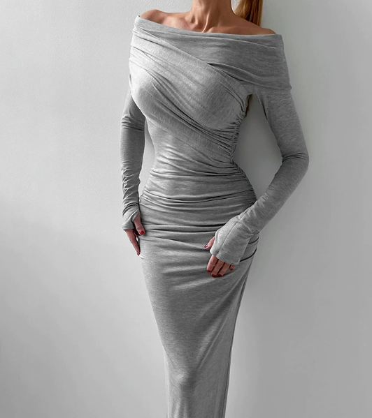 One-Shoulder Bodycon Dress