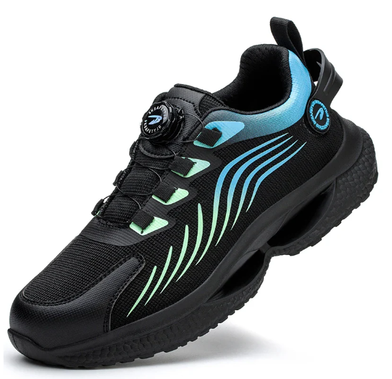 Durable Work Shoes for Men with Laces