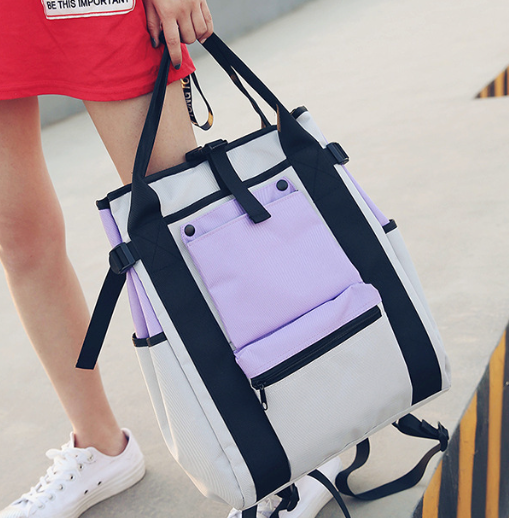 Trendy Canvas Backpack