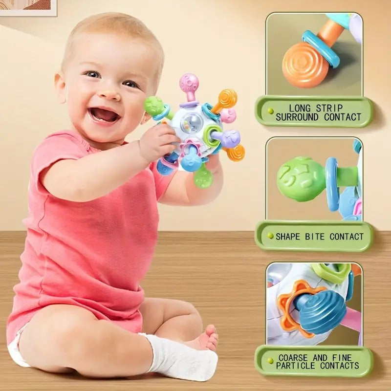 Rotating Rattle Ball Toy