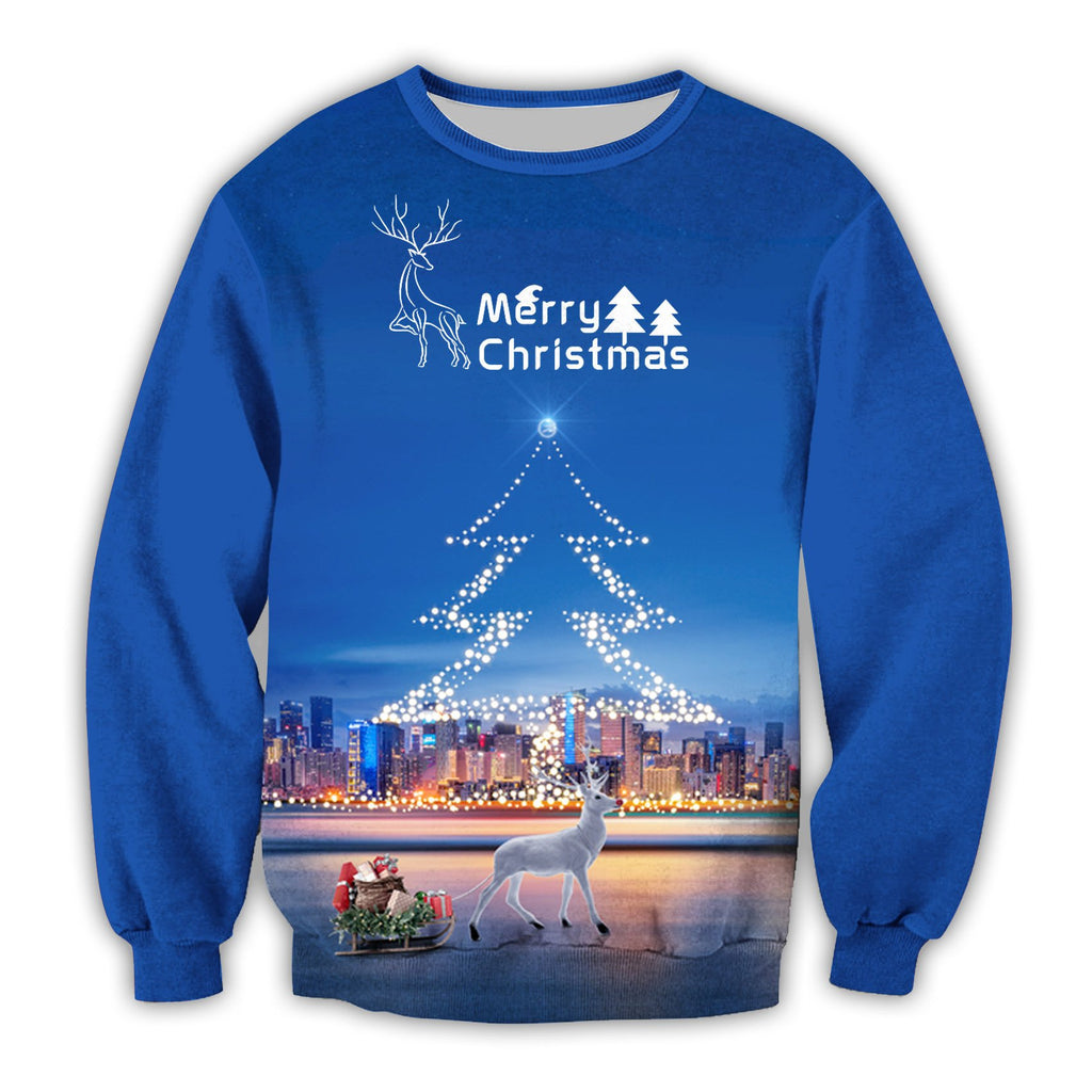3D Digital Printed Christmas Hoodie