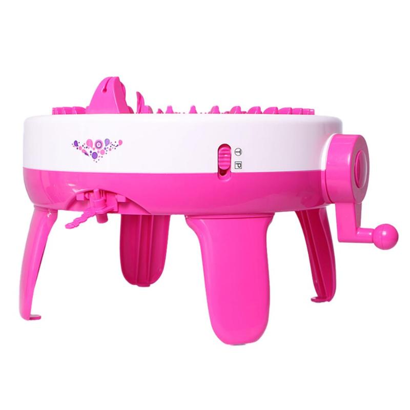 Kids DIY 40 Needle Knitting Machine