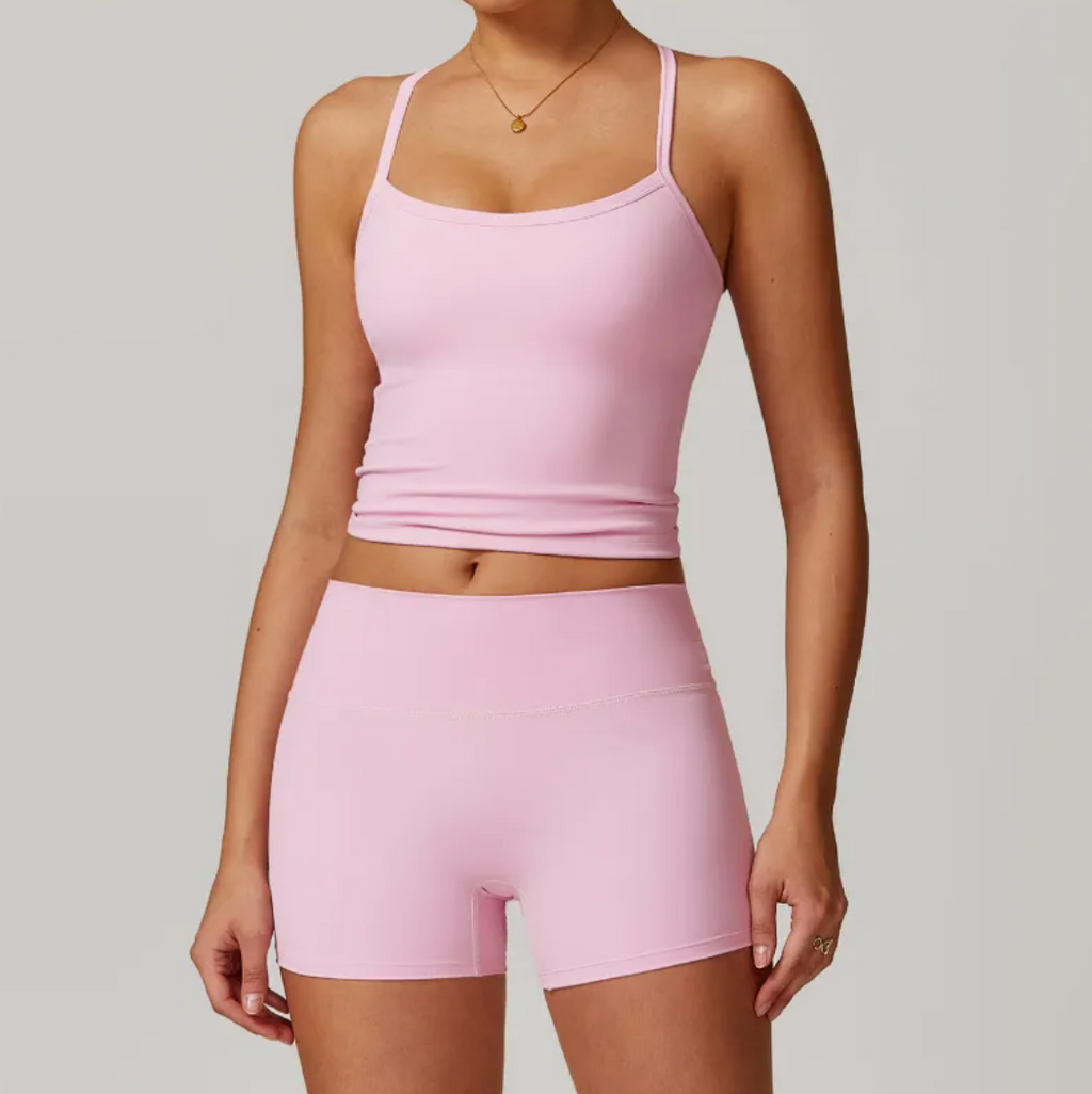 Women Brushed Fit Yoga Set
