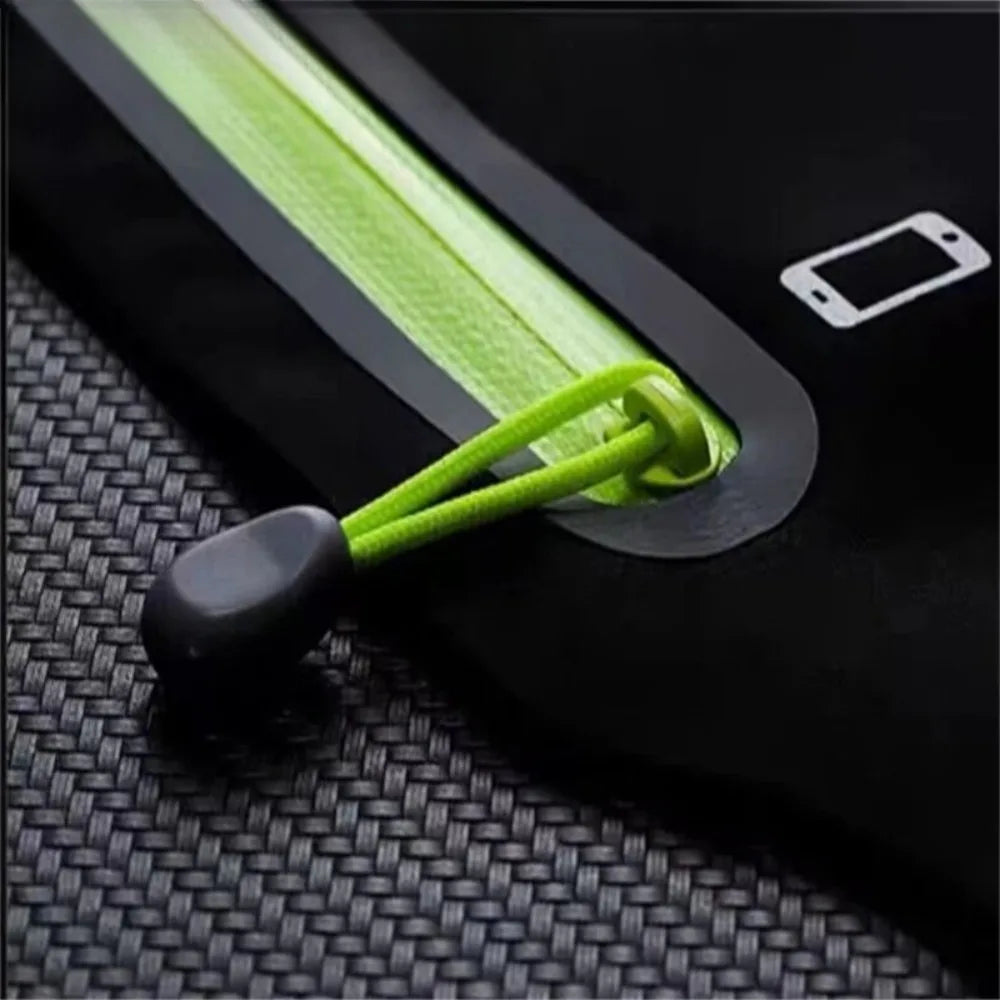 Waterproof Running Belt Waist Bag Sports Fanny Pack Men Women Gym Phone Pouch Banana Shape Fitness Accessories