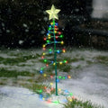 Solar Outdoor Christmas Courtyard Lighting