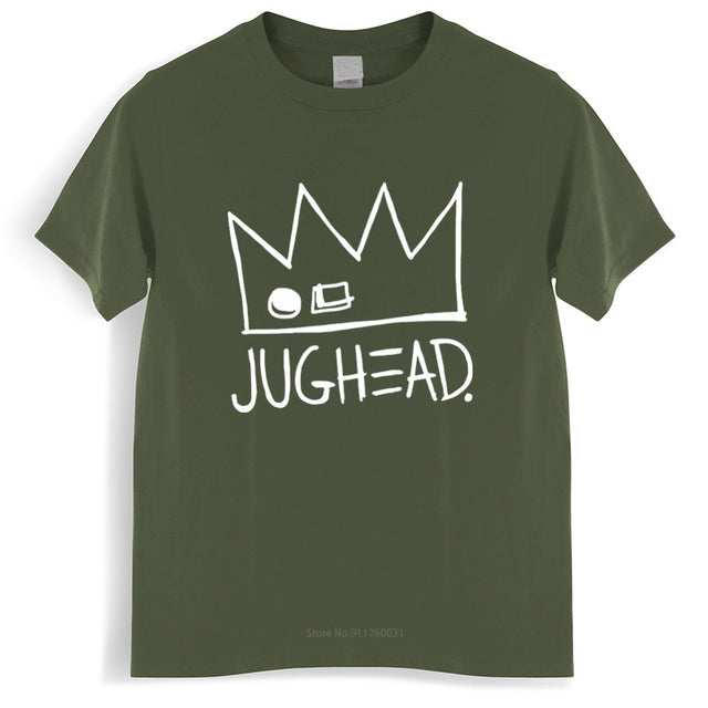 Men Jughead Cotton Crew Neck T-Shirt