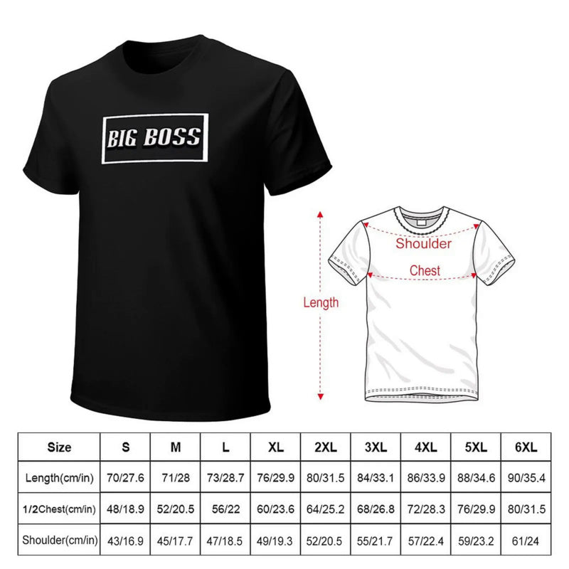 Men Big Boss T-Shirt