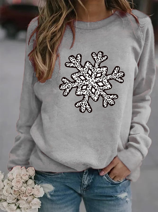 Christmas Creative Printed Sweatshirt