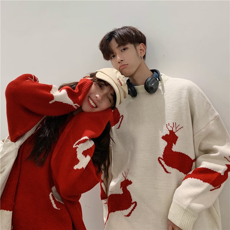 Christmas Loose Knit Sweater