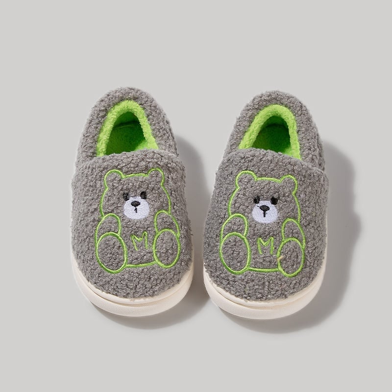 Warm Cartoon Kids Slippers
