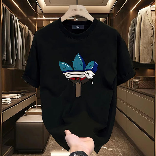 Men Trendy Graphic Cotton T-Shirt