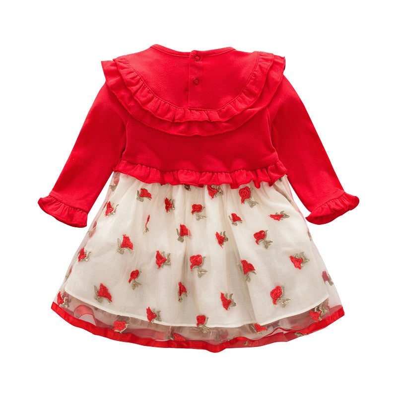 Strawberry Girl's Dress