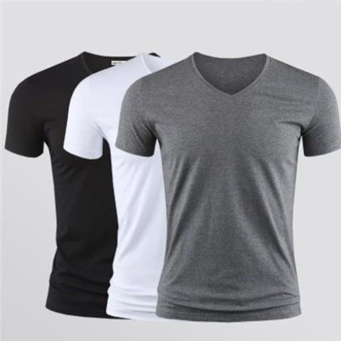 Men Solid Color T-Shirt