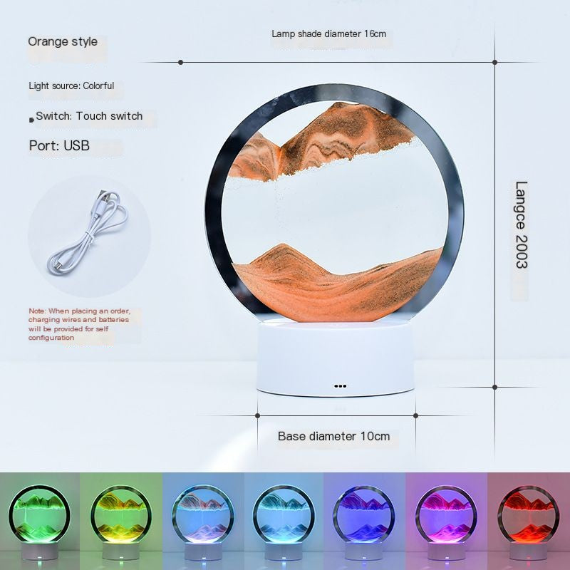 LED Sandscape Table Lamp