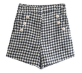 WOLFF Stylish Check Blazer and Shorts