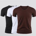 Men Solid Color T-Shirt