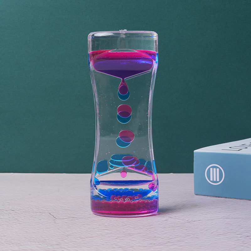 Liquid Acrylic Hourglass