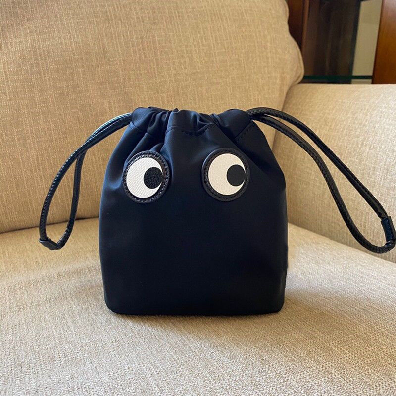 Lightweight Nylon Drawstring Cosmetic Storage Bag