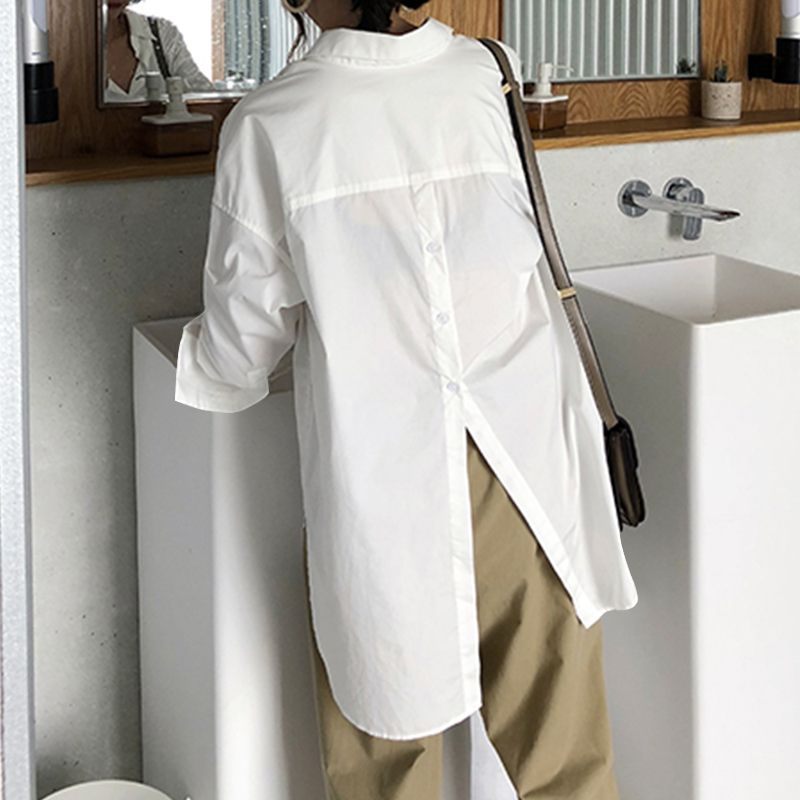 Plus Size Fashion Casual Irregular Blouse