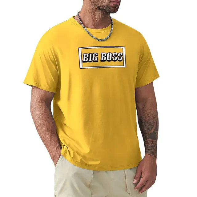 Men Big Boss T-Shirt