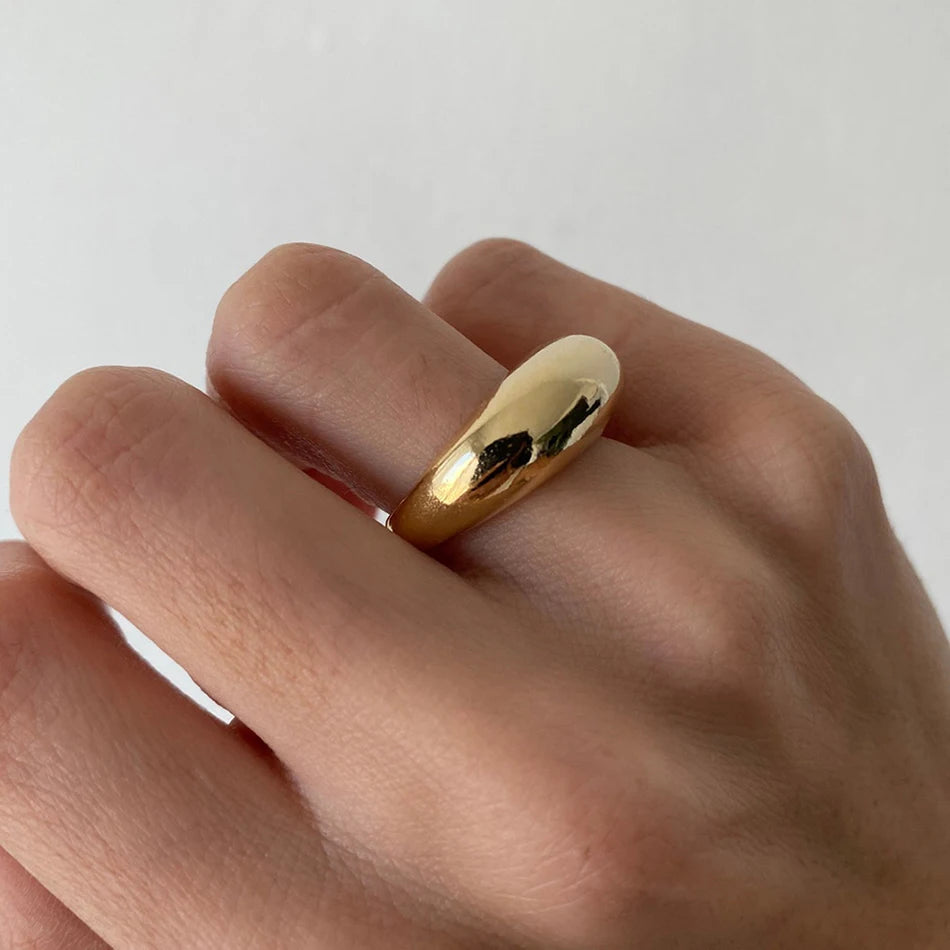 St-Delan Fashion Ring 316L Stainless Steel Ring Anillo Ringen Mujer Women Rings Bague Couple Matching Jewlery Fashion Gifts