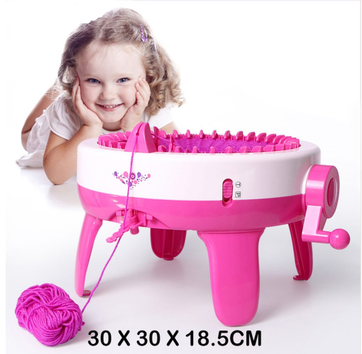 Kids DIY 40 Needle Knitting Machine