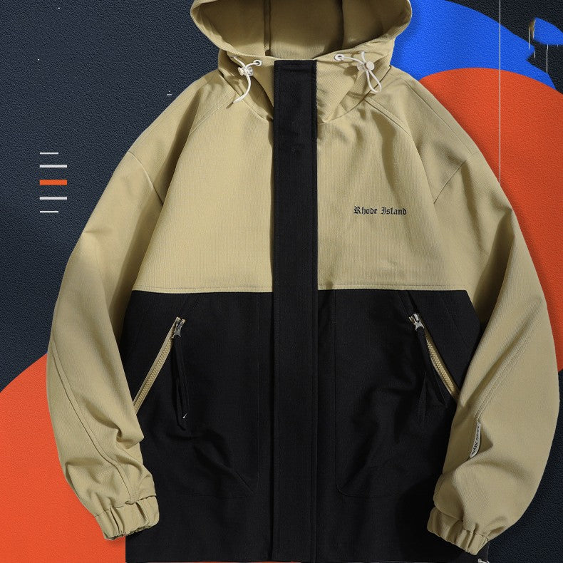 Men Casual Hooded Jacket