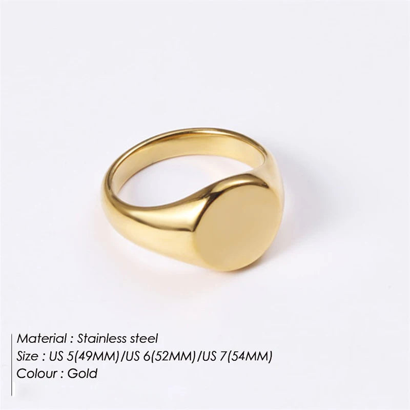 St-Delan Fashion Ring 316L Stainless Steel Ring Anillo Ringen Mujer Women Rings Bague Couple Matching Jewlery Fashion Gifts