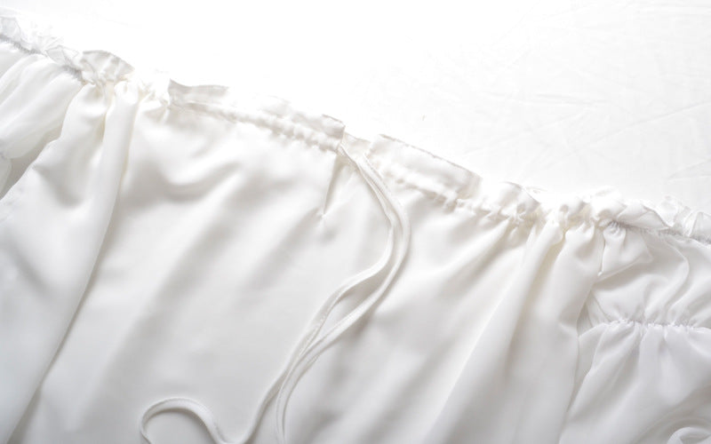 Shoulder Ruffle Blouse