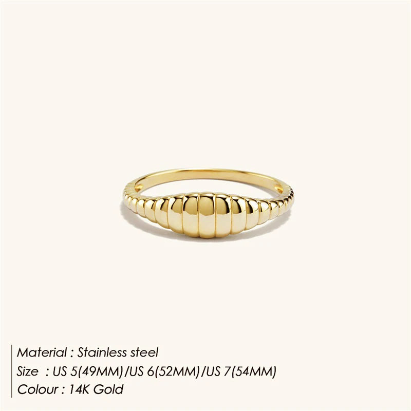 St-Delan Fashion Ring 316L Stainless Steel Ring Anillo Ringen Mujer Women Rings Bague Couple Matching Jewlery Fashion Gifts